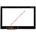 Сенсорное стекло (тачскрин) для Lenovo Yoga Pro 2 5367R FPC-1 Rev:2  черное