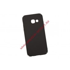 Защитная крышка LP для Samsung Galaxy A3 2017 ультратонкая Soft Touch черная