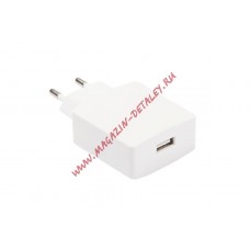 Блок питания (сетевой адаптер) для Huawei 5V - 2A + кабель Micro USB белый, коробка