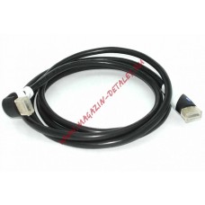 Кабель Vention HDMI-HDMI 2m черный круглый