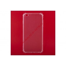 Силиконовый чехол "LP"  для iPhone 6 Plus/6S Plus ударопрочный TPU Armor Case (прозрачный) европакет