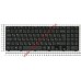 Клавиатура для ноутбука MSI CR640 CX640 DNS 0123257, 0123259 и т.д. черная с рамкой