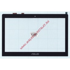 Сенсорное стекло (тачскрин) для Asus VivoBook S451 черный