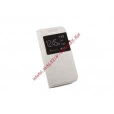Чехол LP раскладной универсальный для телефонов размер L 120х56мм, белый, коробка