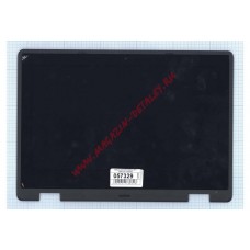 Экран в сборе (матрица + тачскрин) для Acer Chromebook R11 CB5-132T черный c рамкой