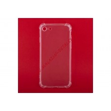 Силиконовый чехол "LP"  для iPhone 7 ударопрочный TPU Armor Case (прозрачный) европакет