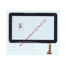 Сенсорное стекло (тачскрин) DH-1007A1-FPC033-V3.0 черный