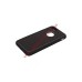 Защитная крышка "LP" для iPhone 6/6s "Термо-радуга" черная-голубая (европакет)