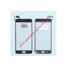 Сенсорное стекло (тачскрин) для Asus ZenFone 4 Max ZC554KL черное