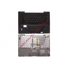 Клавиатура (топ-панель) для ноутбука Apple A1181 13,3" черная