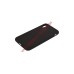 Силиконовый чехол "LP" для iPhone X "Silicone Dot Case" (черный/коробка)