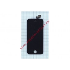 Дисплей (экран) в сборе с тачскрином для iPhone 5 (Foxconn) черный