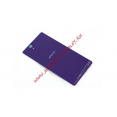 Задняя крышка аккумулятора для Sony Xperia Z фиолетовая