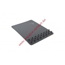 Беспроводное зарядное устройство-коврик Qi Mouse Pad серый