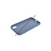 Силиконовый чехол "LP" для iPhone Xr "Silicone Dot Case" (синий/коробка)