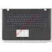 Клавиатура (топ-панель) для ноутбука Asus X751 X751L X751LA X751LD X751LN черная