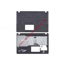 Клавиатура (топ-панель) для ноутбука Asus X551 черная