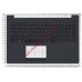 Клавиатура (топ-панель) для ноутбука Asus X553 черная