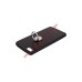 Защитная крышка "LP" для iPhone 7 Plus/8 Plus "Glass Case" с кольцом (черное стекло/коробка)
