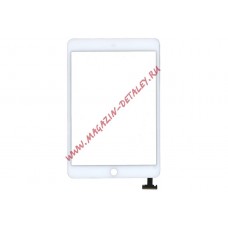 Сенсорное стекло (тачскрин) для Ipad mini белое