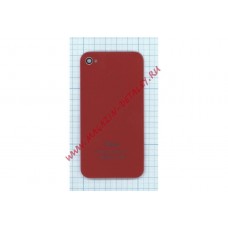 Задняя крышка для iPhone 4/4s (OEM) красная