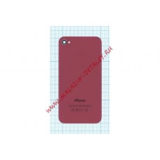 Задняя крышка для iPhone 4/4s (OEM) розовая
