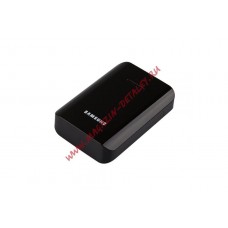 Универсальный внешний аккумулятор с USB выходом Samsung Battery Pack EEB-EI1CWEGSTD Li-ion 9000 мА коробка, черный