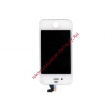 Дисплей (экран) в сборе с тачскрином для Apple iPhone 4S original белый