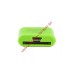 Переходник LP 2 в 1 для Apple с 30 pin/micro USB на 8 pin lightning зеленый, европакет