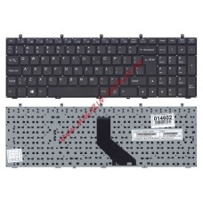Клавиатура для ноутбука DNS 0170720 Clevo W350 w370 черная (большой ENTER)