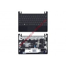 Клавиатура (топ-панель) для ноутбука Samsung N230 черная