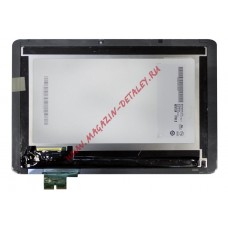 Дисплей (экран) в сборе с тачскрином B101UAT02.1 для Acer Iconia Tab A700 A701 черный