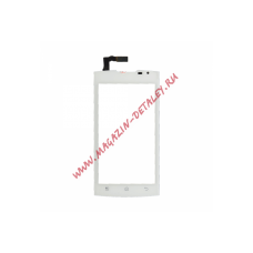 Сенсорное стекло (тачскрин) для Prestigio PAP4500 MultiPhone белый