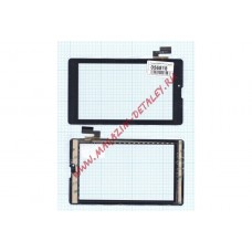 Сенсорное стекло (тачскрин)TM-7076 SG5740A-FPC V5-1 VER-2 черное