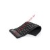 Bluetooth клавиатура ASX ST-BRK9200BT 87 клавиш, гибкая, черная
