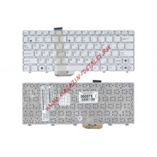 Клавиатура для ноутбука Asus Eee PC 1015 TF101 без рамки серебристая версия 2