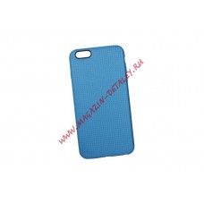 Силиконовый чехол LP для Apple iPhone 6, 6s Plus синий, коробка