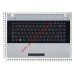 Клавиатура (топ-панель) для ноутбука Samsung RV411, RV415, RV420