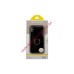 Защитная крышка "Meephone" для iPhone X  стекло с держателем кольцо (черная)