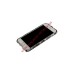 Bumper "Змейка серебряная со стразами" для Apple iPhone 6, 6s металл белый с черным