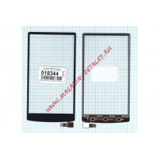 Сенсорное стекло (тачскрин) для OPPO N3 черное