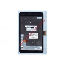 Дисплей (экран) в сборе (матрица N070ICN-GB1+тачскрин) для ASUS PadFone mini Station черный
