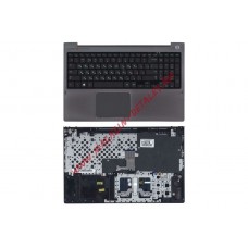 Клавиатура (топ-панель) для ноутбука Samsung NP670Z5E-X01 серая