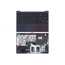 Клавиатура (топ-панель) для ноутбука Samsung NP670Z5E-X01 BA75-04634C черная