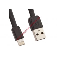 USB кабель WK 2 в 1 WDC-009 Apple 8 pin, Micro USB черный