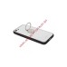 Защитная крышка "LP" для iPhone 7/8 "Glass Case" с кольцом (белое стекло/коробка)