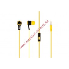 Гарнитура iEnjoy High Elactic Cable IN45 желтые