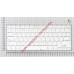 Клавиатура для ноутбука Apple Macbook 13.3" Intel белая