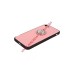 Защитная крышка "LP" для iPhone 7/8 "Glass Case" с кольцом (розовое стекло/коробка)