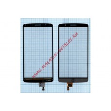 Сенсорное стекло - тачскрин для LG G3 d850 d851 d855 vs985 ls990 черный silver